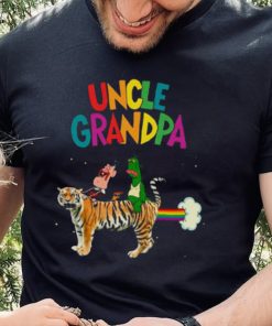 Rainbow Fart Uncle Grandpa Cartoon Design shirt