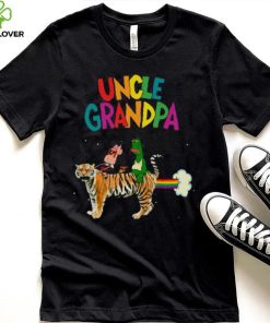 Rainbow Fart Uncle Grandpa Cartoon Design shirt