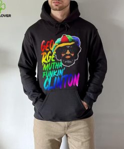 Rainbow Neon Text George Muthafunkin Clinton Shirt