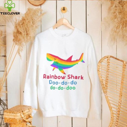 Rainbow Shark Doo do do 2022 hoodie, sweater, longsleeve, shirt v-neck, t-shirt