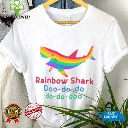 Rainbow Shark Doo do do 2022 hoodie, sweater, longsleeve, shirt v-neck, t-shirt