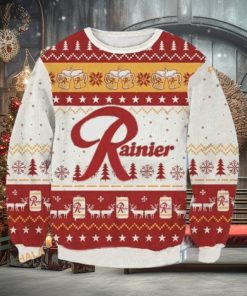 Rainier Beer Ugly Christmas 3D Sweater, Friends Christmas Sweater