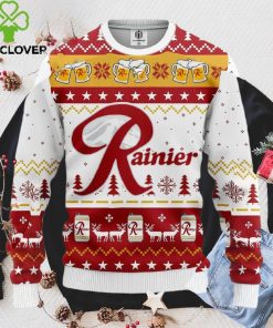 Rainier Beer Ugly Christmas Sweater, Xmas Sweatshirt