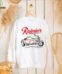 Rainier Beer sidecar art shirt 1 Rainier Beer sidecar art shirt