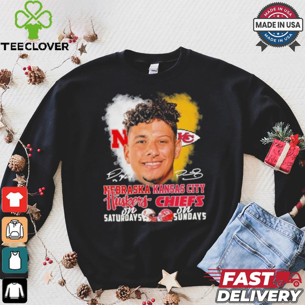 Raiola Mahomes Faces Huskers On Saturdays X Chiefs On Sundays Signatures Shirt Raiola Mahomes Faces Huskers On Saturdays X Chiefs On Sundays Signatures Shirt