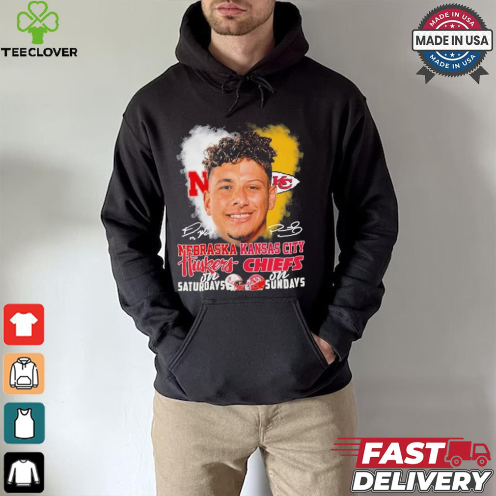 Raiola Mahomes Faces Huskers On Saturdays X Chiefs On Sundays Signatures Shirt Raiola Mahomes Faces Huskers On Saturdays X Chiefs On Sundays Signatures Shirt