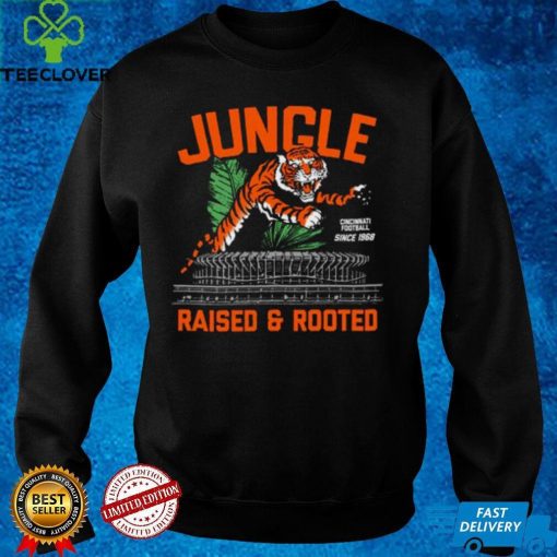 Raised & Rooted   Cincinnati Football Shirt