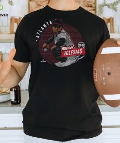 Raisel Iglesias Atlanta Dots WHT Shirt 2 Raisel Iglesias Atlanta Dots WHT Shirt