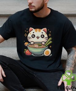 Ramen Cat Kawaii Anime Lover Sweet Classic T Shirt