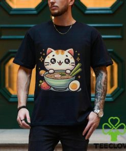 Ramen Cat Kawaii Anime Lover Sweet Classic T Shirt