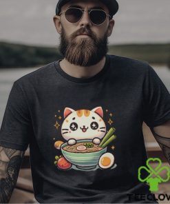 Ramen Cat Kawaii Anime Lover Sweet Classic T Shirt