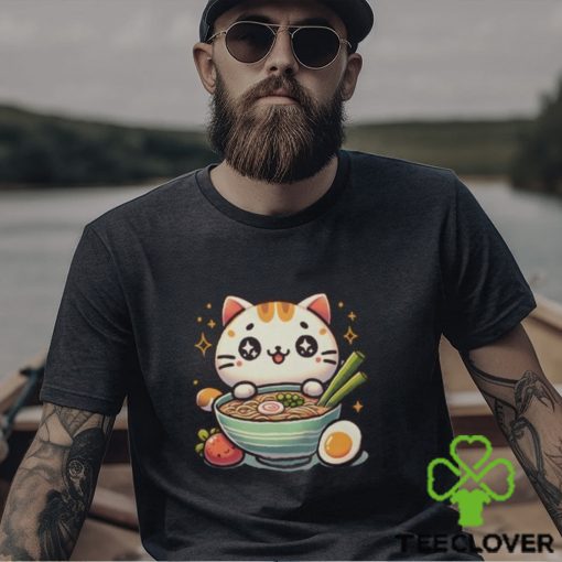 Ramen Cat Kawaii Anime Lover Sweet Classic T Shirt