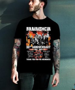 Rammstein 30th Anniversary 1994 2024 Signature Thank You For The Memories T Shirt