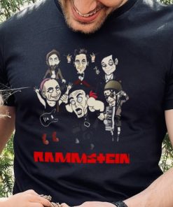 Rammstein Band Cartoon Characters 2022 Vintage Shirt