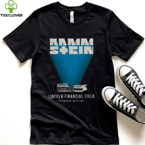 Rammstein North America Stadium Philadelphia Tour 2022 Shirt