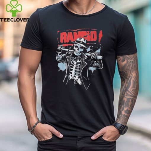 Rancid Bo Knows Skele Tim NA Tour 2024 T Shirt