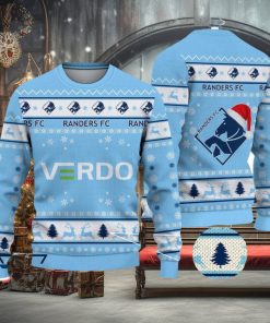 Randers FC Ugly Christmas Sweater Ideal Gift For Fans 1 Randers FC Ugly Christmas Sweater Ideal Gift For Fans