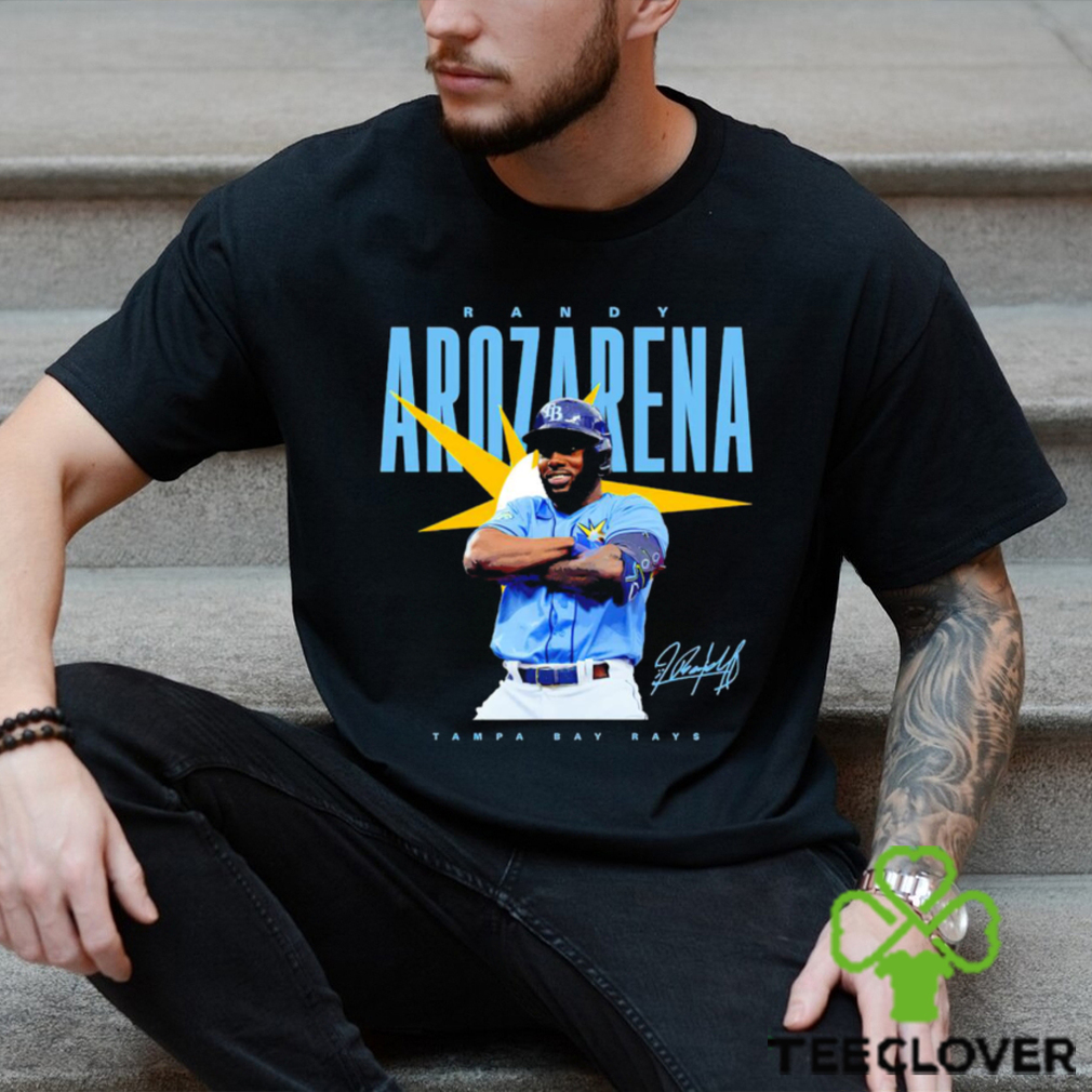 Randy Arozarena Tampa Bay Rays signature 2023 shirt, hoodie, sweater, long  sleeve and tank top