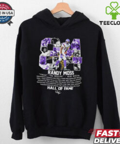 Randy Moss 84 Minnesota Vikings Hall of Fame shirt