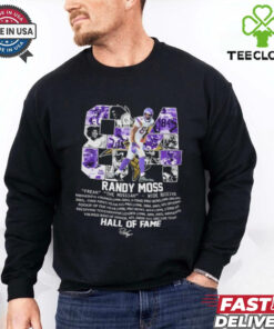 Randy Moss 84 Minnesota Vikings Hall of Fame shirt