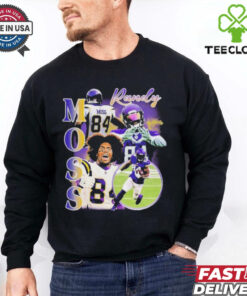 Randy Moss Heart Hands Minnesota Vikings NFL Moments T shirts