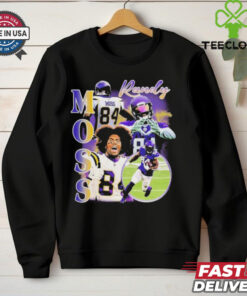 Randy Moss Heart Hands Minnesota Vikings NFL Moments T shirts