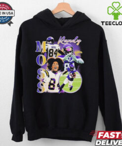 Randy Moss Heart Hands Minnesota Vikings NFL Moments T shirts