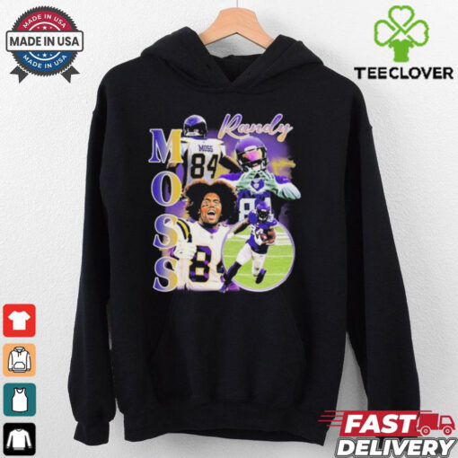 Randy Moss Heart Hands Minnesota Vikings NFL Moments T shirts