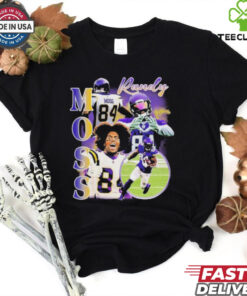 Randy Moss Heart Hands Minnesota Vikings NFL Moments T shirts