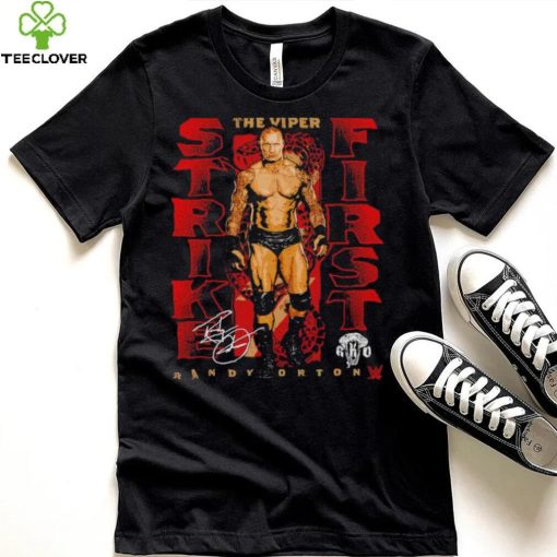 Randy Orton The Viper Strike First WHT Superstars WWE Shirt