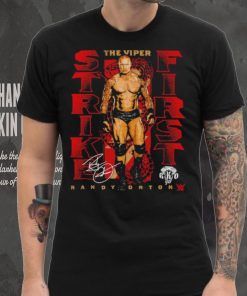 Randy Orton The Viper Strike First WHT Superstars WWE Shirt