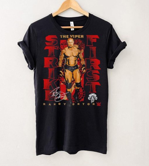 Randy Orton The Viper Strike First WHT Superstars WWE Shirt