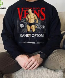 Randy Orton Venom In My Veins WHT Superstars WWE Shirt