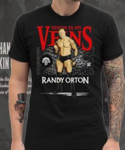 Randy Orton Venom In My Veins WHT Superstars WWE Shirt