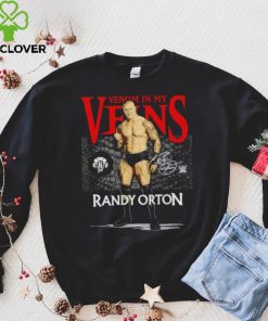 Randy Orton Venom In My Veins WHT Superstars WWE Shirt