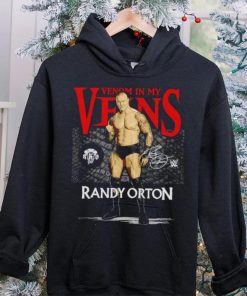 Randy Orton Venom In My Veins WHT Superstars WWE Shirt