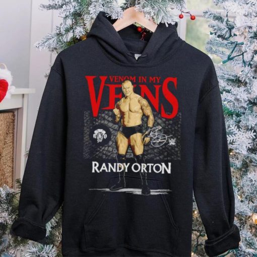 Randy Orton Venom In My Veins WHT Superstars WWE Shirt