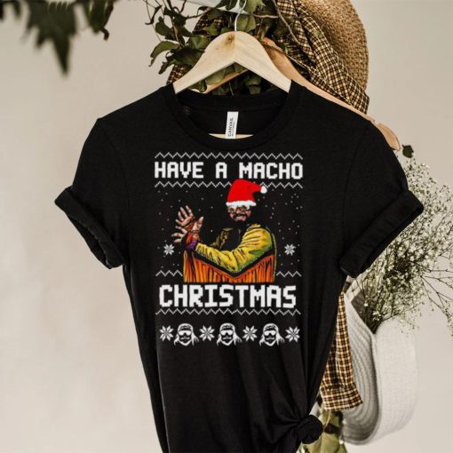 Randy Savage Have A Macho Christmas Vintage Ugly Christmas Sweater