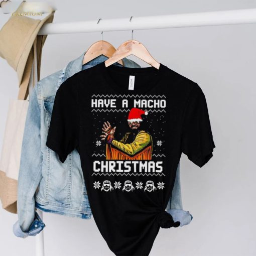 Randy Savage Have A Macho Christmas Vintage Ugly Christmas Sweater
