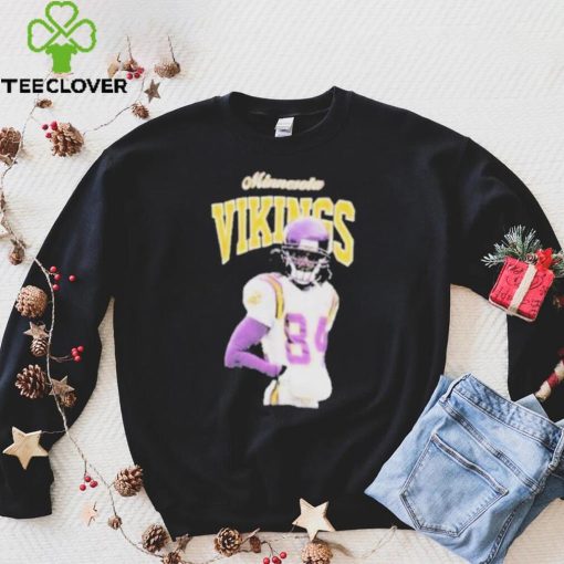 Randy moss Minnesota vikings mitchell and ness black sideline legacy shirt