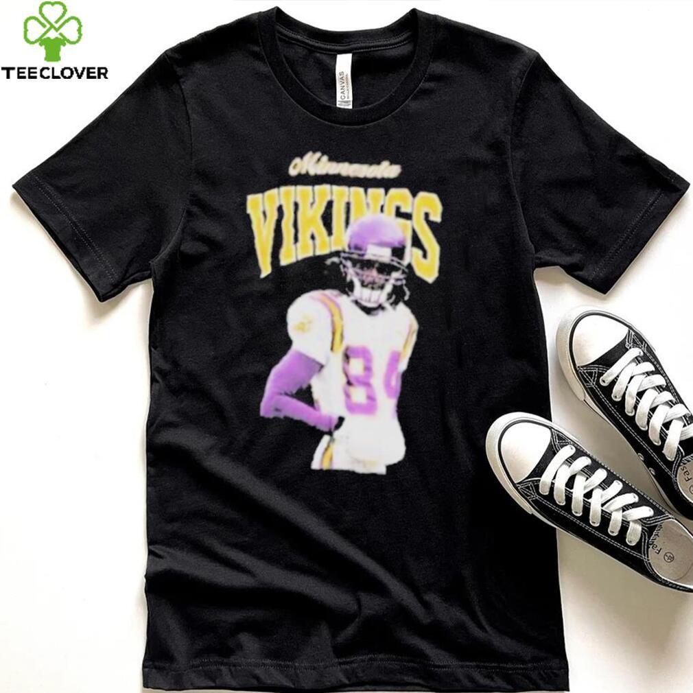Randy moss Minnesota vikings mitchell and ness black sideline legacy shirt Randy moss Minnesota vikings mitchell and ness black sideline legacy shirt