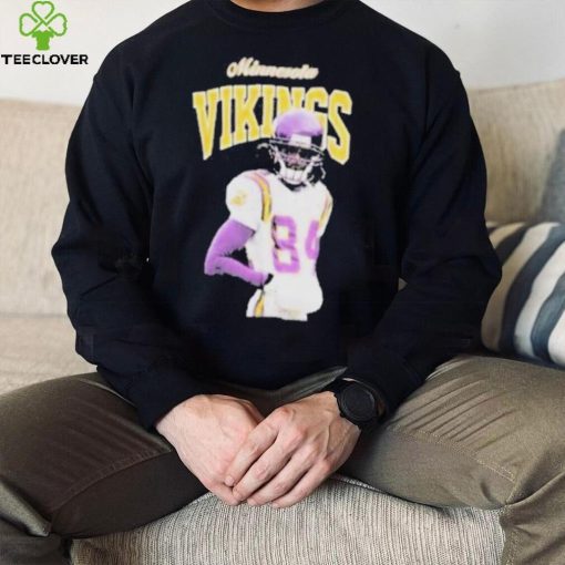 Randy moss Minnesota vikings mitchell and ness black sideline legacy shirt