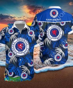 Rangers F.C. SPFL Team Limited Hawaiian Shirt