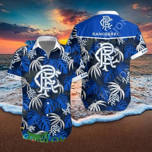 Rangers F.C. Scottish Football Champion Limited Hawaiian Shirt