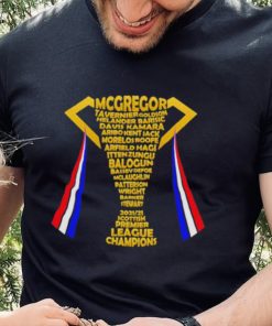 Rangers Fc 55 Winning Team Gold Trophy Shirt