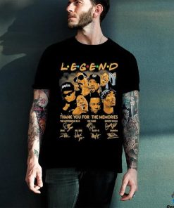 Rapper Legend Thank You For The Memories Signatures T Shirt