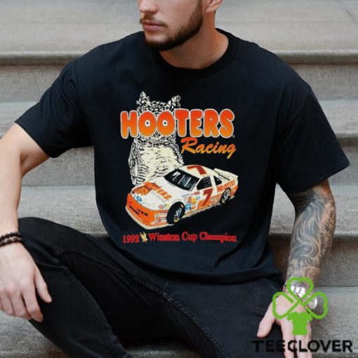 Rare Vintage Hooters Racing 1992 Winston Cup Champion Shirt