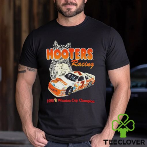 Rare Vintage Hooters Racing 1992 Winston Cup Champion Shirt