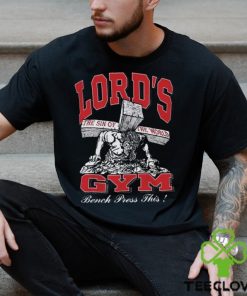 Rare Vintage Lords Gym Shirt Jesus Bodybuilder T Shirt