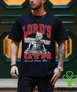 Rare Vintage Lords Gym Shirt Jesus Bodybuilder T Shirt